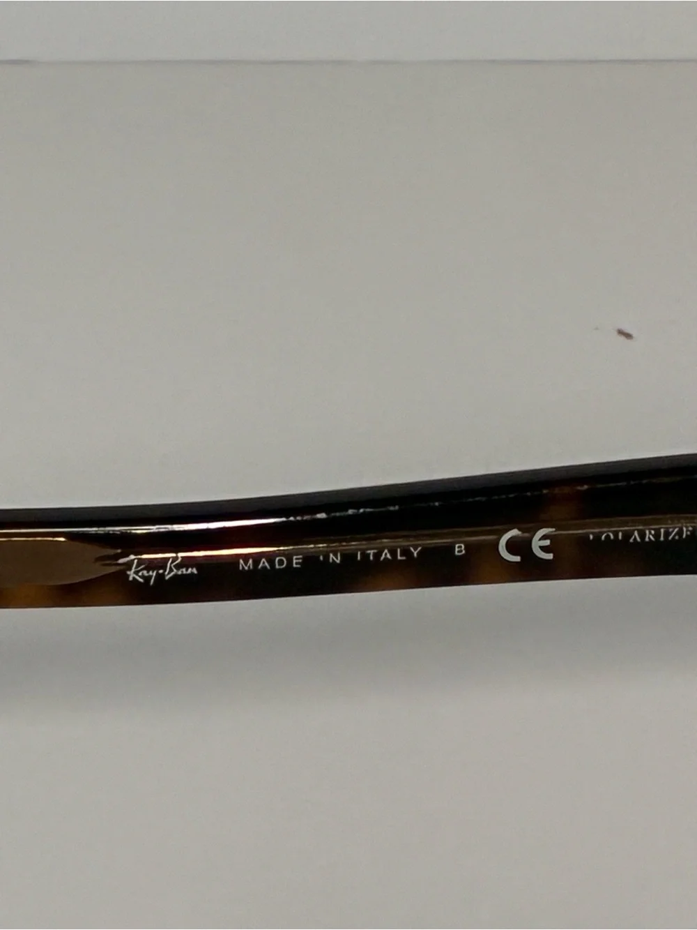 Ray-Ban Tortoiseshell Frame Sunglasses with Brown Lenses
